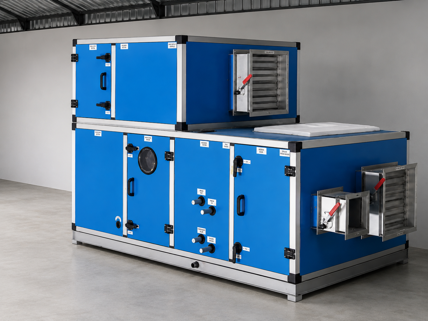 DOUBLE SKIN AIR  HANDLING UNIT (AHU)